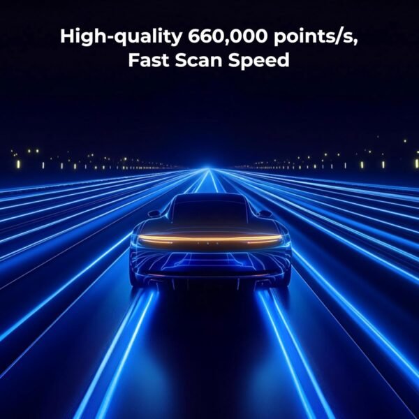 Creality 3D Scanner CR-Scan Raptor Pro for 3D Printing, 22+7 Blue Laser & NIR Handheld Scanner 0.02mm Accuracy, 60fps High-Speed & 5MM to 4M Objects, 24-Bit Full-Color Scanning for Windows macOS - Image 4