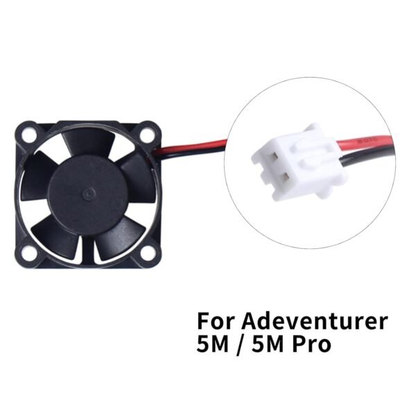 3D Printer Accessories Adventuer 5M Pro Print Head Cooling Fan 3010: Dual Ball Low Noise Silent DC 24V 0.08A Brushless Fan, 30 x 30 x 10mm Cooler Fans Cable Length 110mm - Image 5