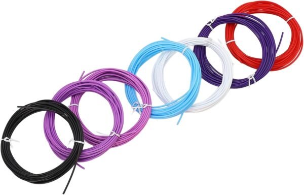 3D Printing Pen Filament Low Temp PCL Pen Consumable 1.75mm 3D Printing Filament Refill for Children Painting Crafting DIY Art Projects 20 Colors Environmentally Friendly Safe - Image 4