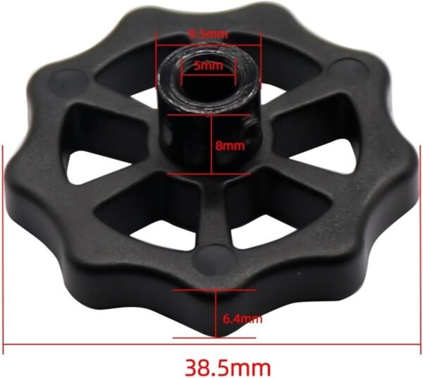 1/2/5/10pcs 3D Printer Parts Extruder Knob Hand Screw Nut E Axis Nema 17 Stepper Motor Metal Handwheel Compatible with Ender 3 V2 CR-10(10pcs) - Image 3