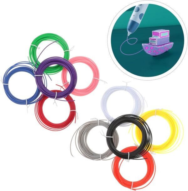 10pcs Pen Filament Pen Prints Filament Supplies for Compatible Printing - Image 5