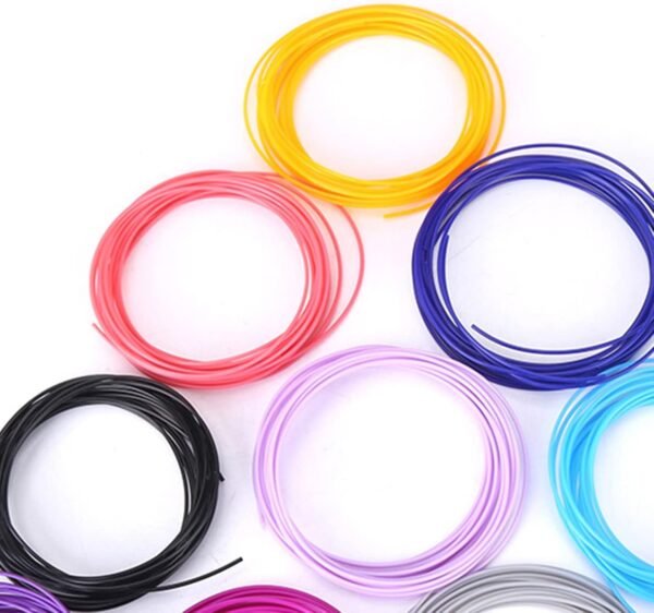 Pen Filament Refills, 20 Colors Filament for Low Temperature 3D Pen, PCL Filament Refills 16.4 Feet Each 1.75mm PCL for Printer Printing Pen Low Temperature - Image 9