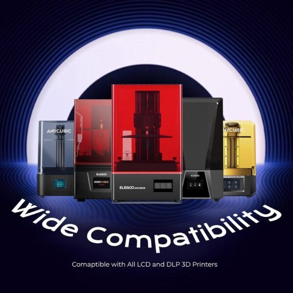 Chitu Systems ABS-Like Resin, 3D Printer Conjure Resin Fast Curing High Precision Non-Brittle, Grey 1000g - Image 6