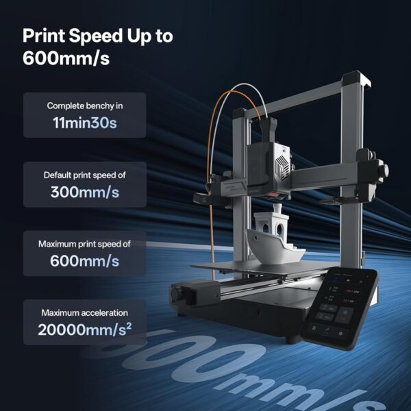 （Bundle Anycubic Kobra 3 V2 Combo） Anycubic Multicolor 3D Printer, Up to 600mm/s Print Speed Active Filament Drying Enhanced Auto-Leveling for Higher Success Rates, 10.0'' x 10.0' x 10.2'' - Image 8