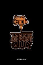 3D Printing Art Graphic Notebook: 3D Printing Graphic Art Dot Grid Pages Maker Notebook / Journal Gift (6 x 9 - 110 dot grid pages)