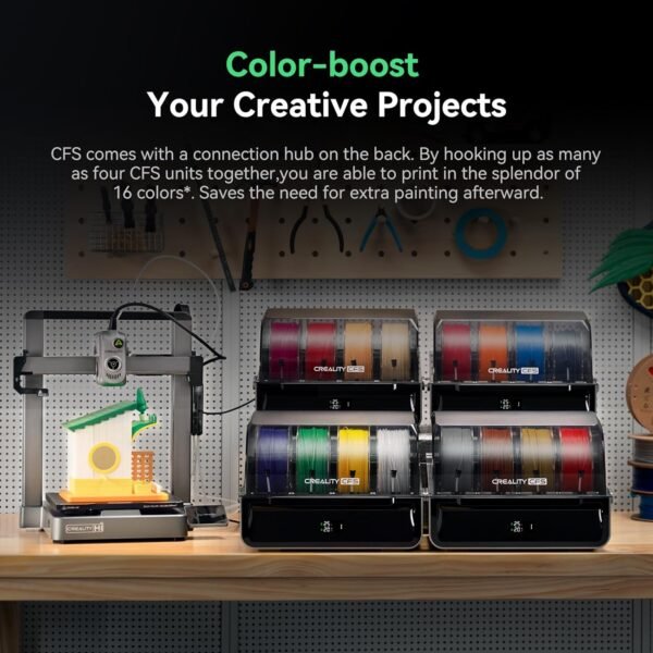 Creality Hi Combo Multi Color 3D Printer and Filament Dryer Plus Storage Box - Image 3