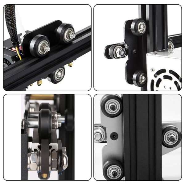 Aokin 3D Printer POM Wheel Plastic Pulley Linear Bearing for Creality Ender 3, Ender 3 Pro, Ender 3 V2, CR-10, CR-10S Series 3D Printer, 10 Pcs - Image 7