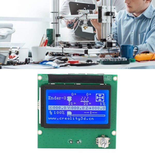 12864 LCD Display for CR10 for CR10S for CR10 S4 for CR10 S5 3D Printer LCD Upgrade Part Integrated Display Easy Install Premium Material - Image 7