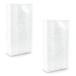 2PCS 3D Printer Air Filter Cartridge for Flashforge Adventurer 5M Pro/Adventurer 5M, Easy to Install 3D Printer Air Filter Set Fits for Adventurer 5M Series 3D Printer