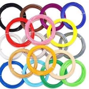 3D Pen Filament Pla Printing Filament 1.75mm 5m Length 18 Color Assorted Refills