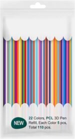3D Pen Filament Refills - 22 Versatile Colors for 3D Printing Pens & 3D Printers | 3D Drawing Pen Supplies