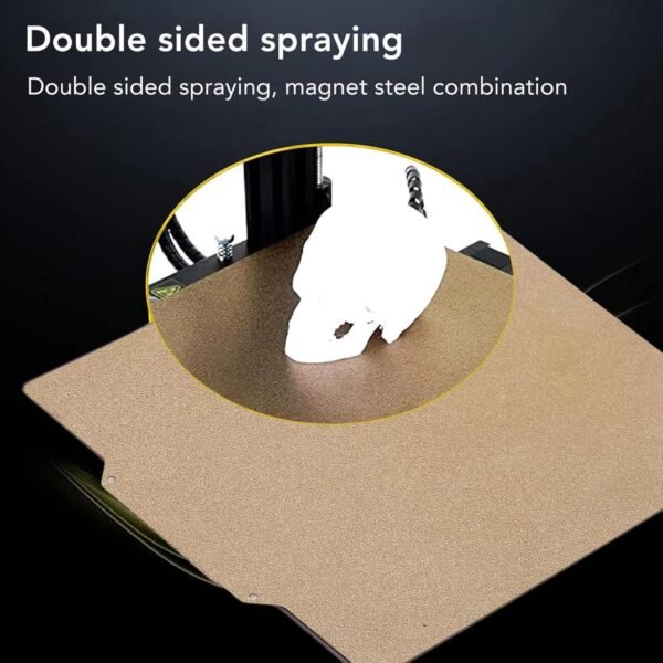 3D Printer Build Plate 330x330mm Double Sided Flexible PEI Spring Steel Sheet with Magnetic Base for Neptune 3 Plus 3D Printer Parts Accessories - Image 2
