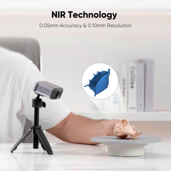 3D Scanner for 3D Printing, Handheld 3D Model Scanners with 0.05mm High Detailed Precision, Intelligent Pre and Post Data Processing, Compatible with Windows/MacOS, Moose Lite (Premium) - Image 2