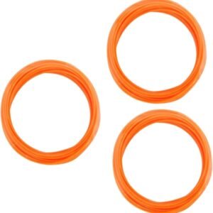 3pcs Pen Filament Refills Abs Filament Orange Spool Vacuum Sealed for Printing