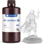 ANYCUBIC ABS-Like Resin 3.0, Upgraded 14K 3D Printer Resin with Enhanced Strength and Toughness, High Precision, Low Odor, Wide Compatibility for All LCD Resin 3D Printers (Clear, 1kg)