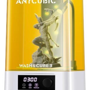 ANYCUBIC Wash and Cure Station 3.0, Resin 3D Printer Post-Process for Most LCD/SLA/MSLA/DLP Resin Printer, Detergent Saving&Dual Cleaning and Curing Models