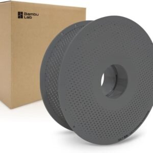 Bamboo Lab AMS Filament Tray Detachable Filament Spool Holder Reusable Fit for PETG, ABS, TPU,PLA Printing Materials Drying High Temperature Resistance ≤ 90°C for Bambu Labs 3D Printer (Dark Grey)