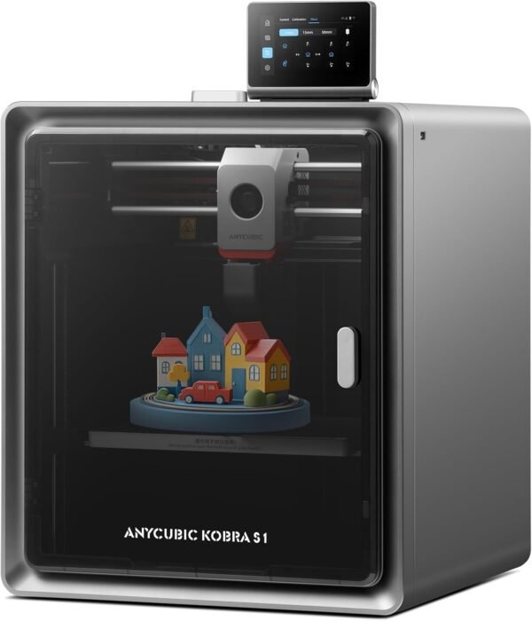(Bundle Anycubic Kobra S1 Combo) Anycubic 3D Printer +ACE Pro for Kobra 3 Upgrade Kit, Support Multi Color Printing Needs ACE Pro, Max 600mm/s High Speed - Image 2