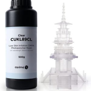 CARIMA Low-Irritation CMYK Resin (Clear) 500g for DLP/LCD Printer