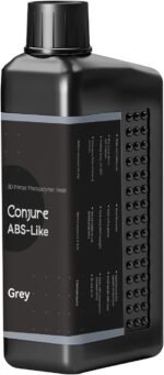 Chitu Systems ABS-Like Resin, 3D Printer Conjure Resin Fast Curing High Precision Non-Brittle, Grey 1000g