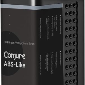 Chitu Systems ABS-Like Resin, 3D Printer Conjure Resin Fast Curing High Precision Non-Brittle, Grey 1000g