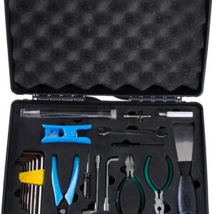 Creality 3D Printer Tool Box Kit, 35Pcs Case Includes 18 Types of Tools Screwdriver/Wrench/Pliers/Needle/SD Reader 3D Printing ABS Storage Toolbox Set for Cleaning Finishing Printing