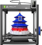 Creality Ender 5 Max 3D Printer, 3D Printing Machine with 700mm/s High-Speed Printing, 400 * 400 * 400 Large Print Area, 64-Point Auto Leveling 300℃ High Temp Precise Linear Rail