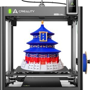 Creality Ender 5 Max 3D Printer, 3D Printing Machine with 700mm/s High-Speed Printing, 400 * 400 * 400 Large Print Area, 64-Point Auto Leveling 300℃ High Temp Precise Linear Rail