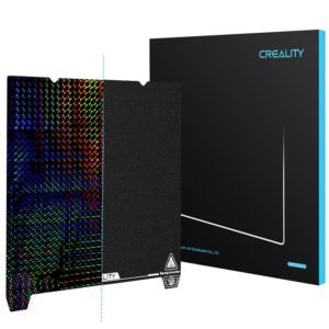 Creality Official Phantom Build Plate, Double-Sided PET + PEI Textured 235x235mm Flexible Removable Spring Bed Plate for Ender 3 V3/V3 SE/V3 KE, Ender 3 S1/3 S1 Pro (Without Magnetic Base)