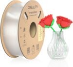 Creality PETG Filament 1.75mm, Hyper PETG Filament High Speed 30-600mm/s High Toughness Chemical Resistance 3D Printer Filament, 1KG Cardboard Spool(2.2lbs) Fit Most 3D Printers (Clear)