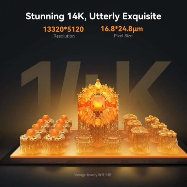 Creality Resin 3D Printer Halot Mage S 14K, with 10.1" HD LCD MSLA Mono, 4X High Speed Printing for 150mm/h Speed, UV Resin Photocuring Printer, Large Printing Size 8.78x4.96x9.06 inches - Image 2