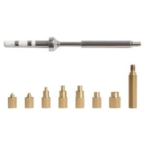 FYSETC 3D Printer Accessories - TS101 936 Soldering Iron Adapter Replacement - TS100 Solder Station Kit Part: M2 - M8 Brass Heat Set Threaded Insert Tip for 3D Printing Filament Plastic Print
