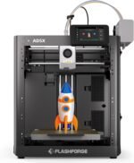 Flashforge AD5X Multicolor 3D Printer, 600mm/s High-Speed 3D Printer with 300˚C Nozzle, Auto Leveling and PEI Flexible Plate, 220x 220 x220mm