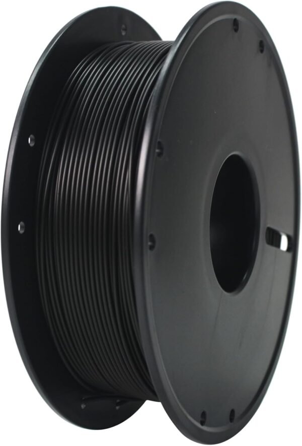 GIANTARM 3D Printer Filament, Black PLA Filament 0.5kg, 1.75mm Dimension Accuracy +/- 0.03mm, 3D Printing Filament