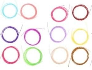 GLEAVI 120rolls Pen Filament Refills Filament Multi Matte Professional Printing Material Smooth Printing No Clogging