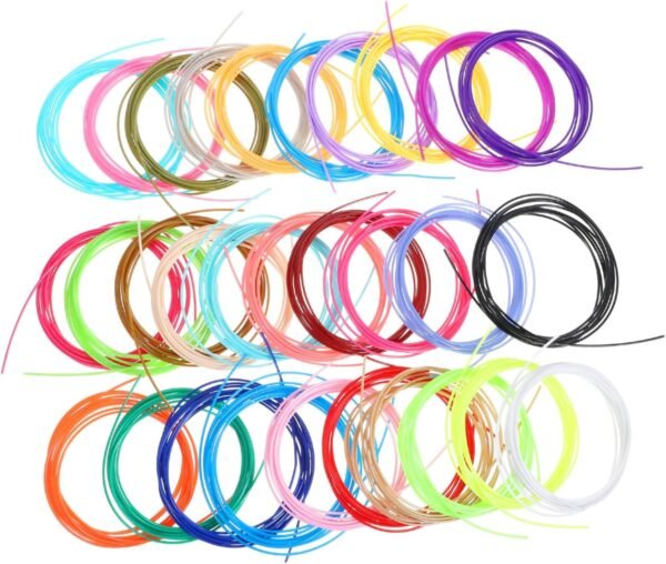 GLEAVI 120rolls Pen Filament Refills Filament Multi Matte Professional Printing Material Smooth Printing No Clogging - Image 2