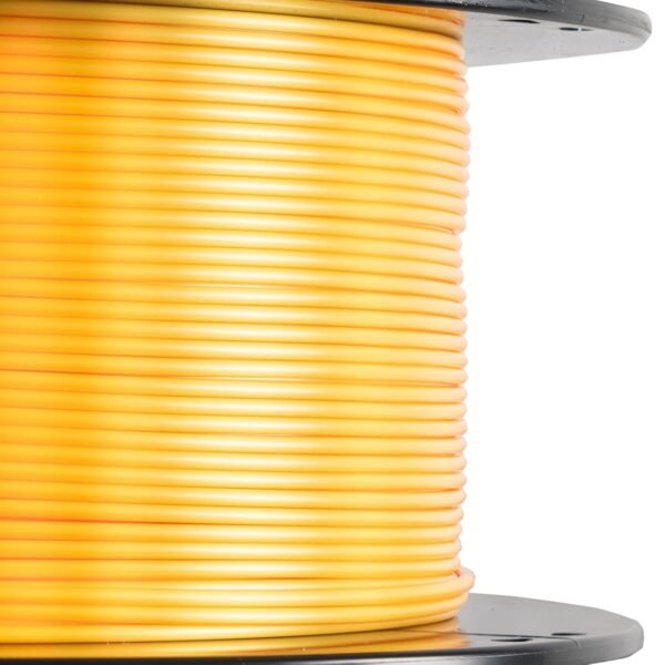 HATCHBOX Metallic Finish PLA 3D Printer Filament, Dimensional Accuracy +/- 0.03 mm, 1 kg Spool, 1.75 mm, Orange - Image 2