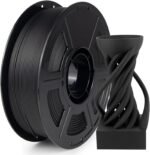 IEMAI Carbon Fiber Nylon Filament 1.75mm, Black PA6-CF 1kg Spool, High-Temp & Wear Resistant, High Strength & Rigidity 3D Filament for Functional Parts & Industrial Tools