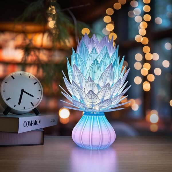 IEMAI PETG Filament 1.75mm, Translucent Dual Color Gradient Blue to Purple, High-Speed 3D Printer Filament Up to 600mm/s, 1kg Spool for Artistic Creations & Home Decor - Image 2