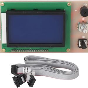 LCD Display Screen 12864 LCD Control Module Controller Board 3D Printer Replacement Part for A6 A8 Plus E12 E16