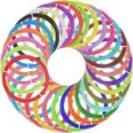 MECCANIXITY 30 Pcs 3D Pen Filament, 1.75mm Dia 9.8ft Length PLA 3D Printing Pen Filament Refills for 1.75mm 3D Printing Pen, 30 Colors