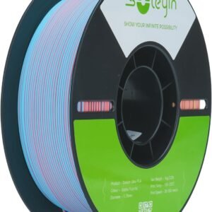 Matte PLA Filament 1.75mm, 3D Printer Filament 30-300mm/s Printing Speed, Dimensional Accuracy +/- 0.02mm, 1kg Cardboard Spool(2.2lbs) 3D Printing Filament Fits for Most FDM 3D Printers(Fluorite)