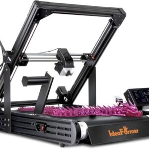 Official IdeaFormer-3D IR3 V2 Conveyor Belt 3D Printer, 250×250×∞mm Infinite Z Metal Belt Printer High Precision for Long & Batch Printing with Auto Leveling Max 400mm/s Speed CoreXY Structure