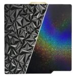 PEO PEY 3D Printer Build Plate for Bambu Lab X1/P1P/P1S/X1C/A1 3D Printers, Smooth Colorful Starry PEY+PEO Build Plate PEI Sheet,Spring Steel Flexible Platform,257x257mm Bambu Labs Heated Bed