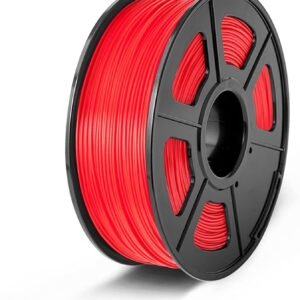 PLA/PLA+Filament for 3D Printer 1.75MM PLA/PLA Plus Filament 1KG with Spool 3D Printing Pen Filament Refills (Color : PLA Red)