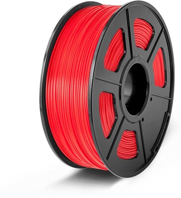 PLA/PLA+Filament for 3D Printer 1.75MM PLA/PLA Plus Filament 1KG with Spool 3D Printing Pen Filament Refills (Color : PLA Red)