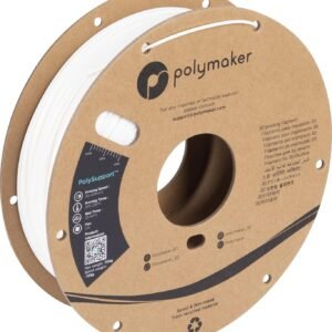 Polymaker Break Away Support Material for 1.75mm PLA Filament, 0.75kg Spool - PolySupport 3D Printer Support Filament Easy Support Removal