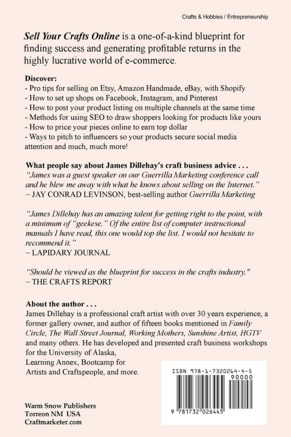 Sell Your Crafts Online: The Handmaker's Guide to Selling from Etsy, Amazon, Facebook, Instagram, Pinterest, Shopify, Influencers and More - Image 2