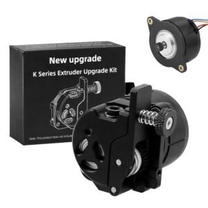 Upgrade k1 max Extruder, K1 Series Extruder Dual Gear Design Provide Smooth and Precise Feeding, Compatible with K1/ K1 Max/ K1C 3D Printer (Extruder with Motor)