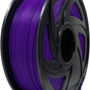 Voxelab 3D Printer Filament, 1.75mm PLA Pro (PLA+) Filament, Dimensional Accuracy +/- 0.02 mm, 3D Printing Material 1kg/ Spool, Compatible with FDM 3D Printer/Pen (Purple)